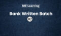 Bank Written Batch 02