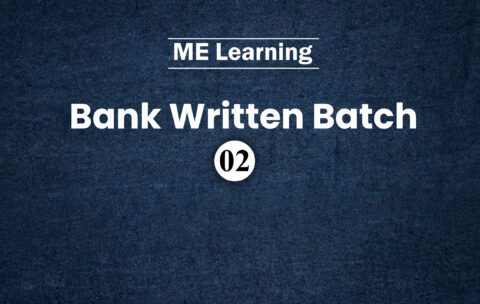 Bank Written Batch 02